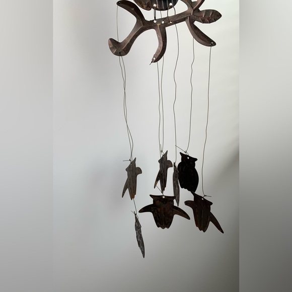Vintage owl  Bird wind chime (video) - Picture 6 of 9